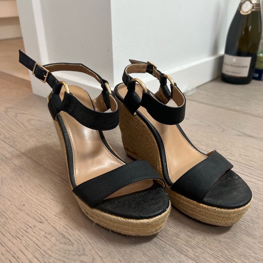Size 6 wedge heels